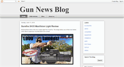 Desktop Screenshot of gunnewsblog.com